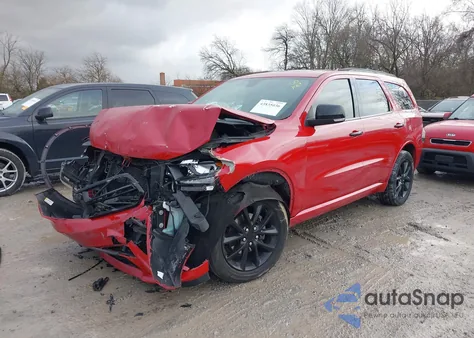 2017 Dodge Durango Gt Awd из США, поврежденный, VIN 1C4RDJDG2HC839764